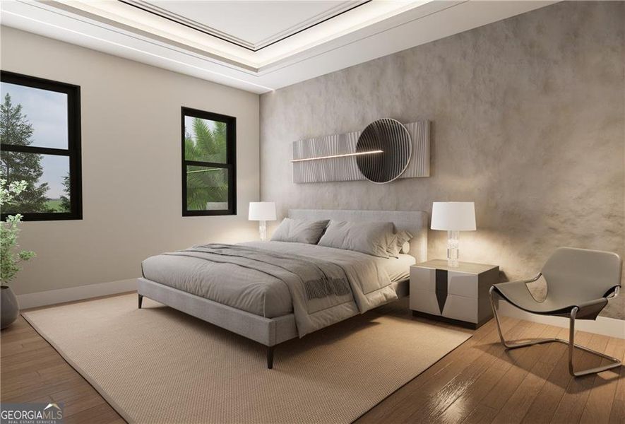 Furnished interior view inside a new home in , Fairburn (Image 11). Furnished interior view inside a new home in , Fairburn (Image 11).