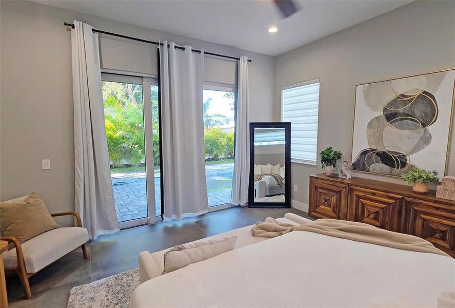 Furnished interior view inside a new home in , Sarasota (Image 56).