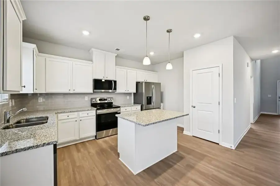 Furnished interior view inside a new home in The Hills at Cedar Creek, Winder (Image 27).