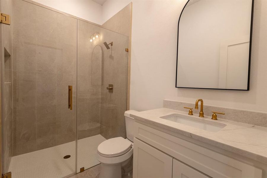 Furnished interior view inside a new home in , Fort Worth (Image 9).