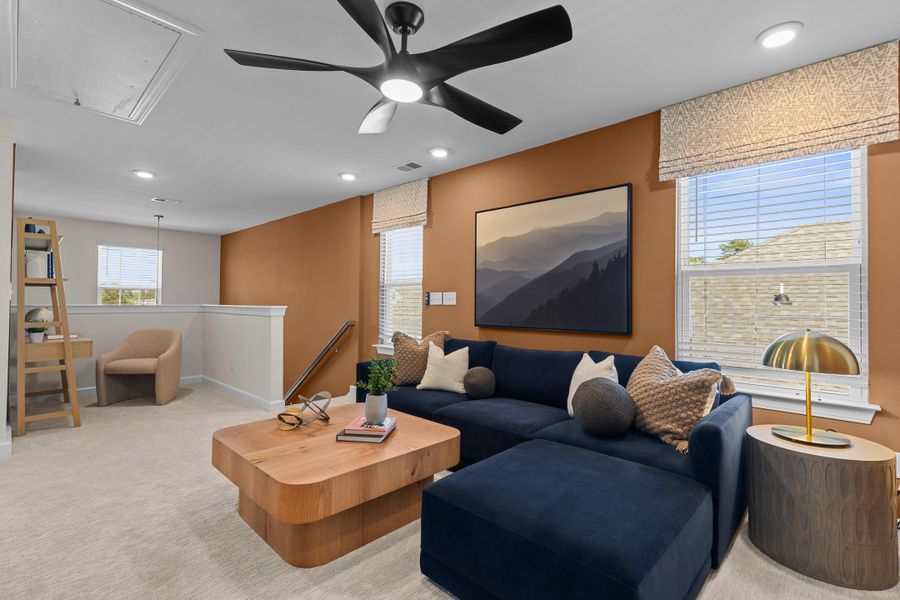 Furnished interior view inside a new home in Terrapin, Leland (Image 22).
