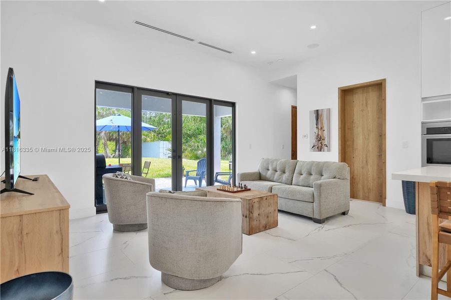 Furnished interior view inside a new home in , Naples (Image 32).