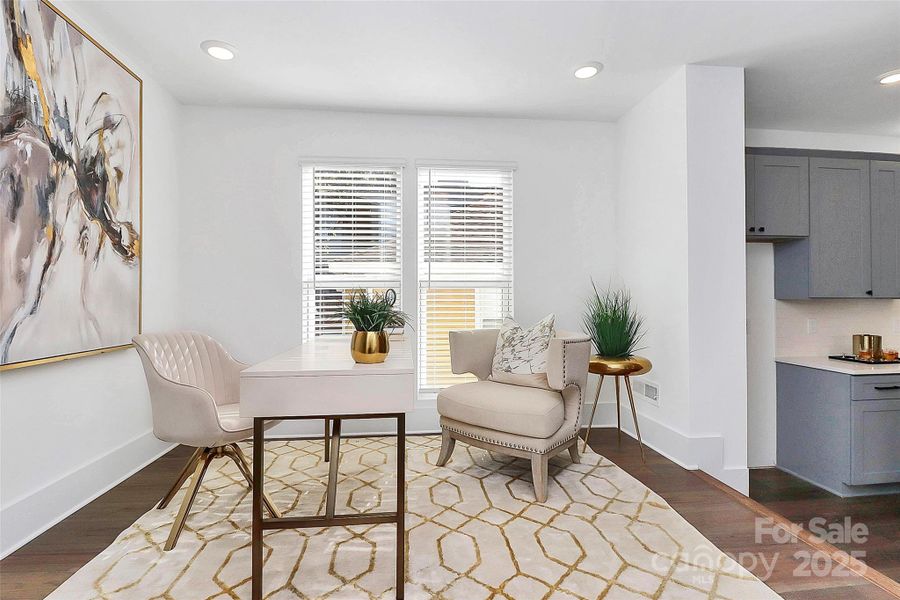 Furnished interior view inside a new home in , Charlotte (Image 4). Furnished interior view inside a new home in , Charlotte (Image 4).
