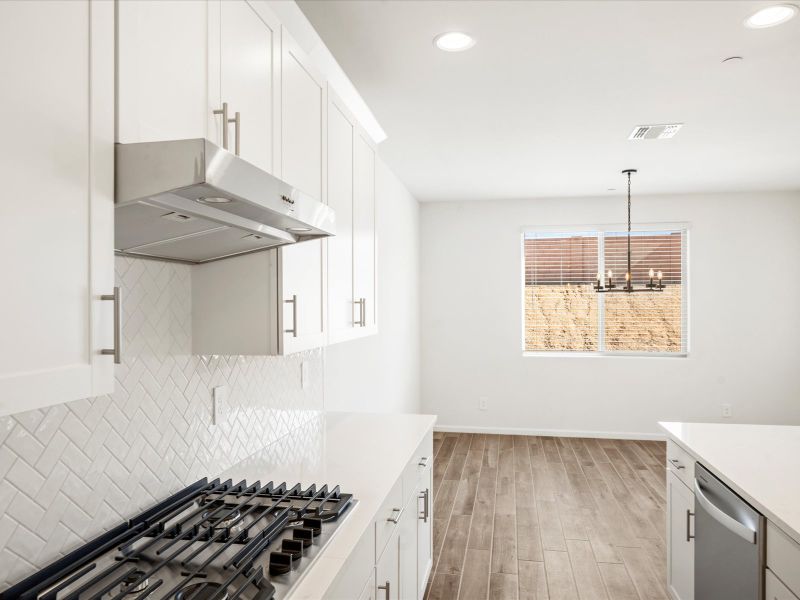 Furnished interior view inside a new home in Arbor at Madera Highlands II, Sahuarita (Image 5).