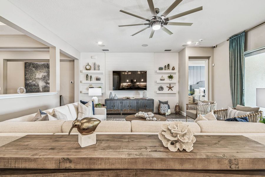 Furnished interior view inside a new home in River Preserve Estates, Parrish (Image 74).