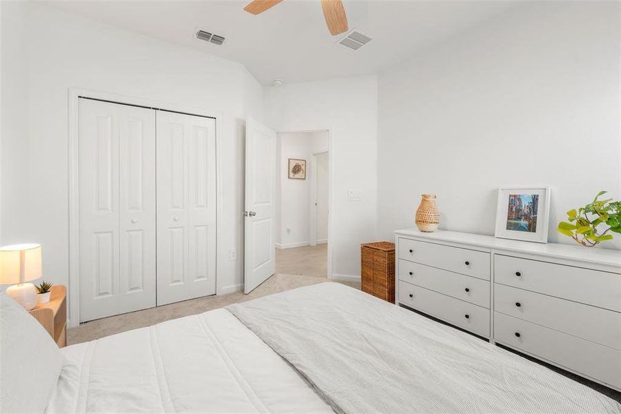 Furnished interior view inside a new home in Country Lane Estates, Williston (Image 19).