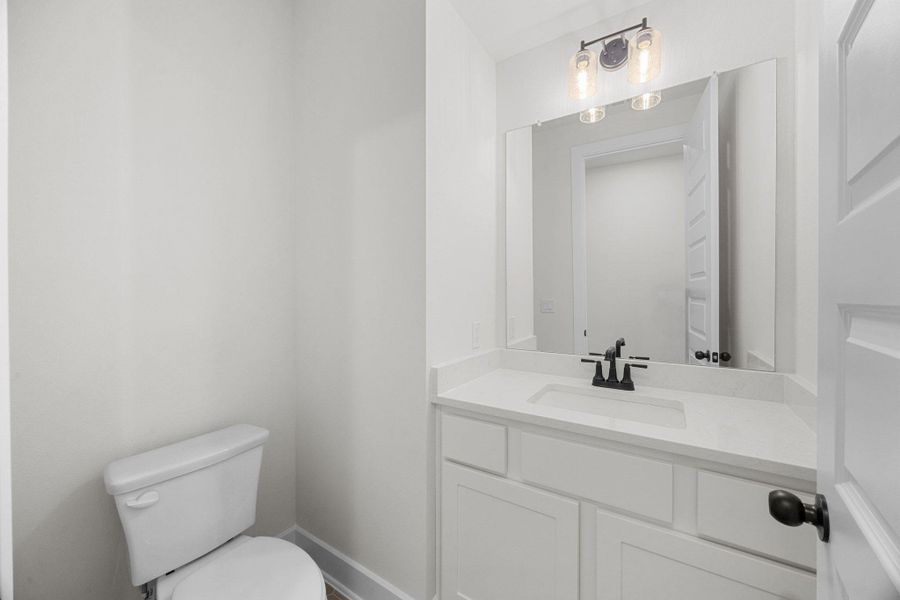 Furnished interior view inside a new home in Santa Rita Ranch, Liberty Hill (Image 11).