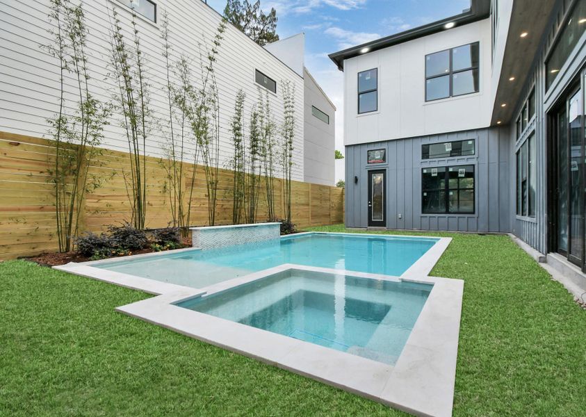 Entertain guests with ease in the outdoor kitchen, featuring state-of-the-art appliances and ample seating for al fresco dining. Whether hosting poolside parties or intimate gatherings under the stars, this captivating oasis promises endless opportunities for relaxation and entertainment. Entertain guests with ease in the outdoor kitchen, featuring state-of-the-art appliances and ample seating for al fresco dining. Whether hosting poolside parties or intimate gatherings under the stars, this captivating oasis promises endless opportunities for relaxation and entertainment.