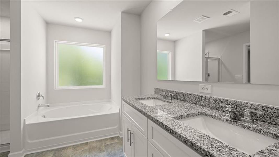 Furnished interior view inside a new home in Sherwood Manor, Atlanta (Image 8).