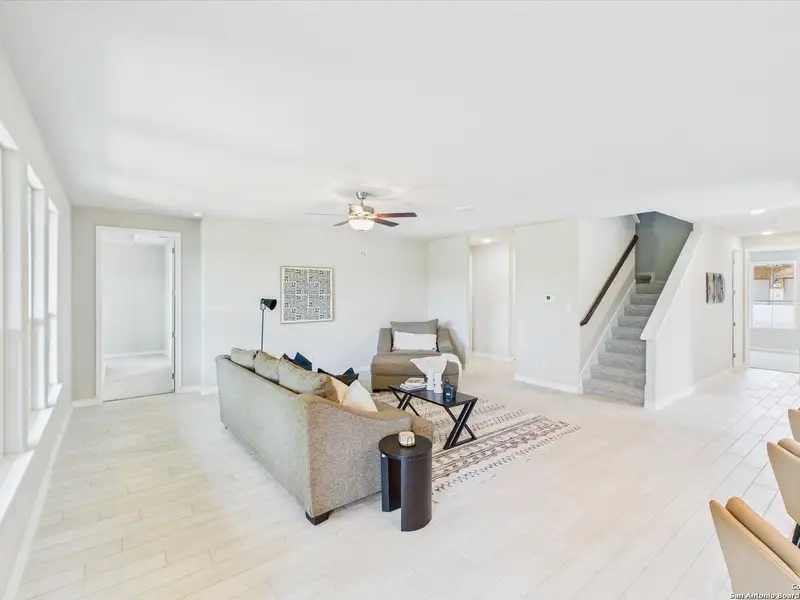 Furnished interior view inside a new home in Ladera, San Antonio (Image 9).