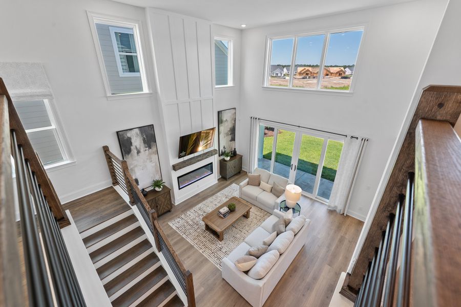 Furnished interior view inside a new home in Marshfield, Longs (Image 13).