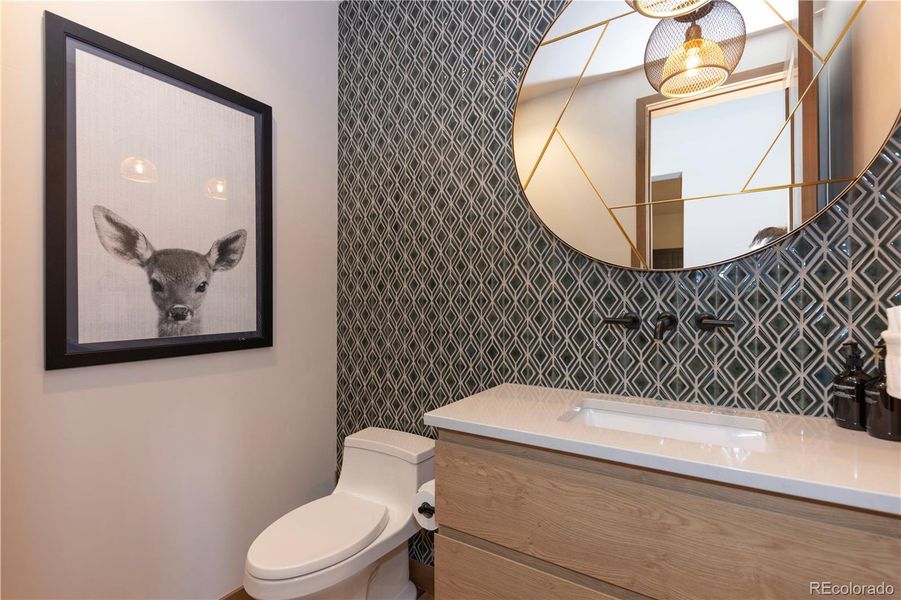 Furnished interior view inside a new home in , Breckenridge (Image 11).