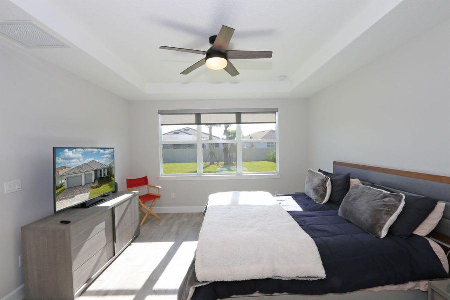 Furnished interior view inside a new home in Del Webb Tradition, Port St. Lucie (Image 30).