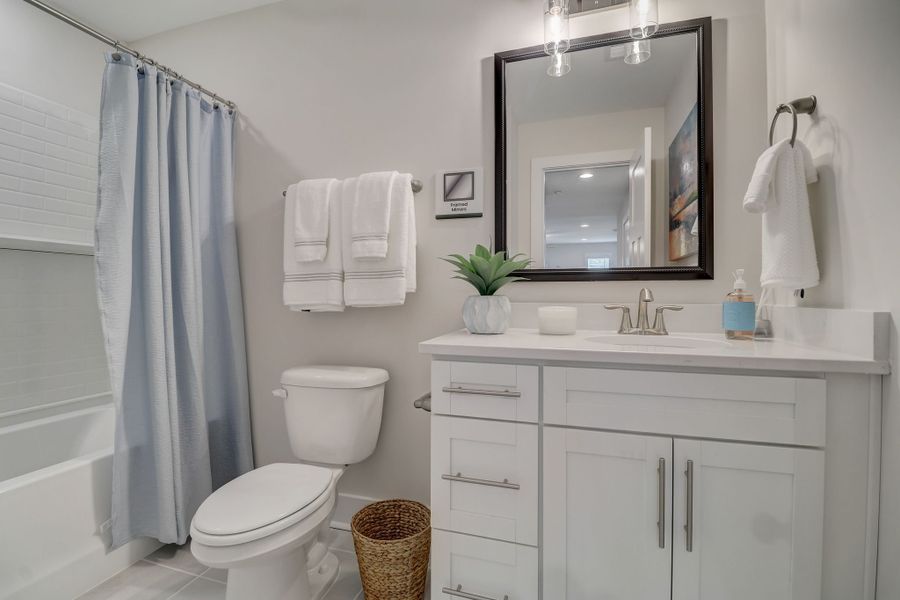 Representative furnished interior of a home built from the Brantley II by Great Southern Homes in Collins Cove, Chapin (Image 65).