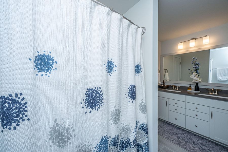 Furnished interior view inside a new home in Sea Island Preserve, Johns Island (Image 42).