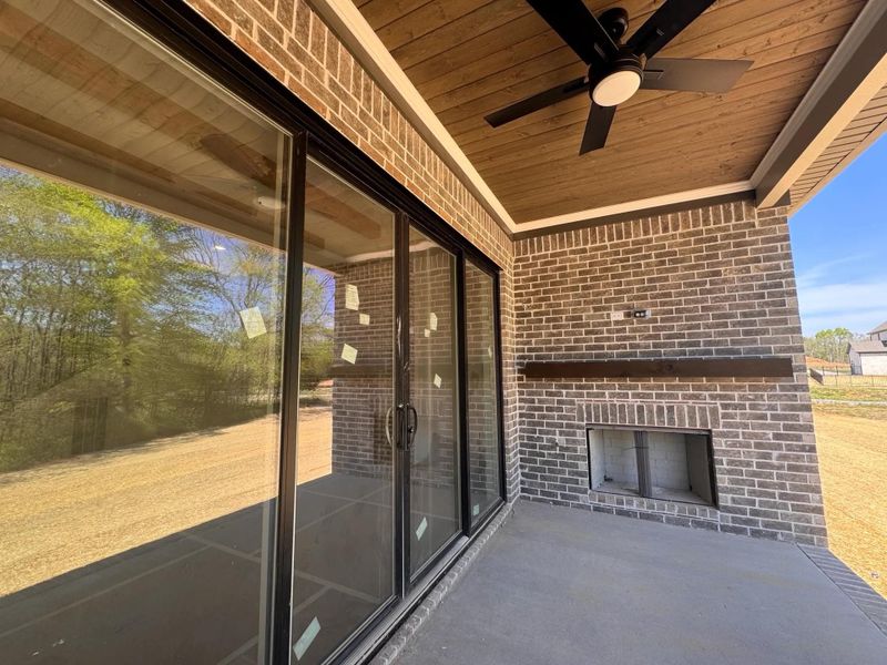 The Marshall C Outdoor Living Area