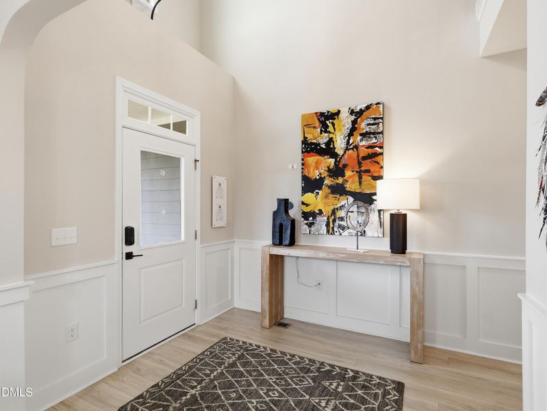 Furnished interior view inside a new home in The View, Durham (Image 9).
