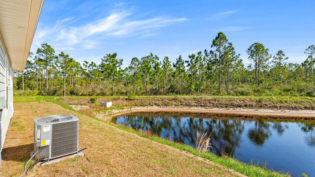 Exterior details and patio area of a home in Palmetto Bluff, Port Saint Joe (Image 19).