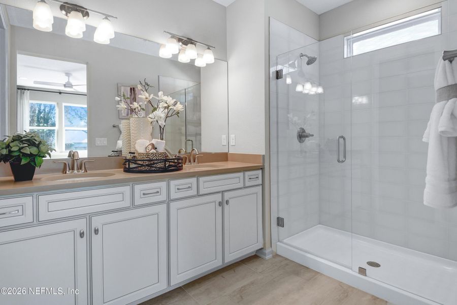 Furnished interior view inside a new home in , Jacksonville (Image 13).