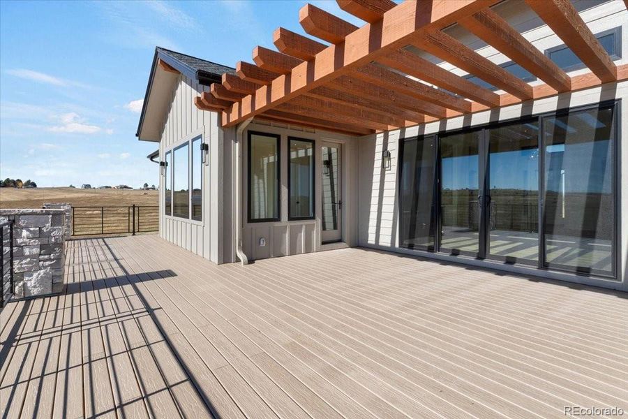 Exterior details and patio area of a home in , Parker (Image 19). Exterior details and patio area of a home in , Parker (Image 19).