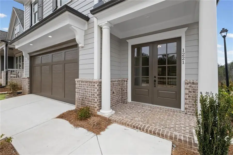 Exterior details and patio area of a home in , Canton (Image 3).