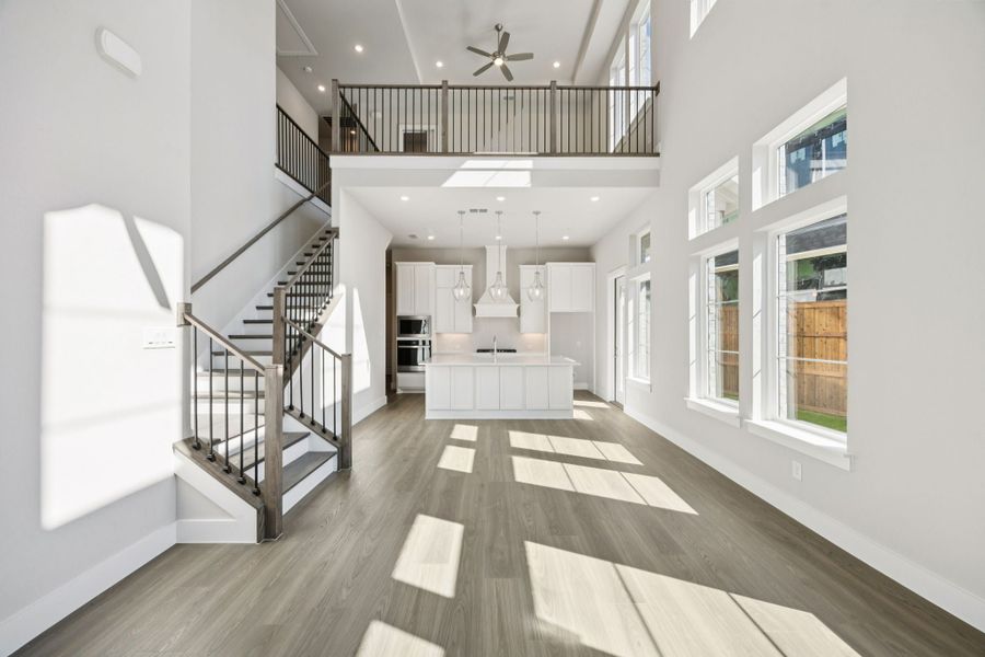 Spacious, unfurnished interior of a new home in Newman Village Townhomes, Frisco (Image 13). Spacious, unfurnished interior of a new home in Newman Village Townhomes, Frisco (Image 13).
