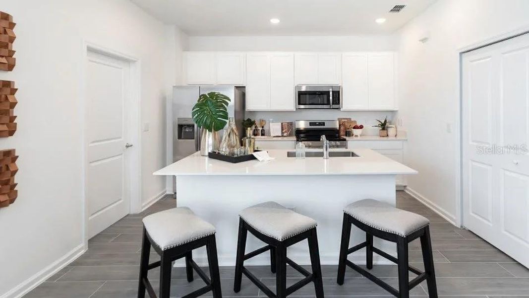 Furnished interior view inside a new home in , Apopka (Image 7).