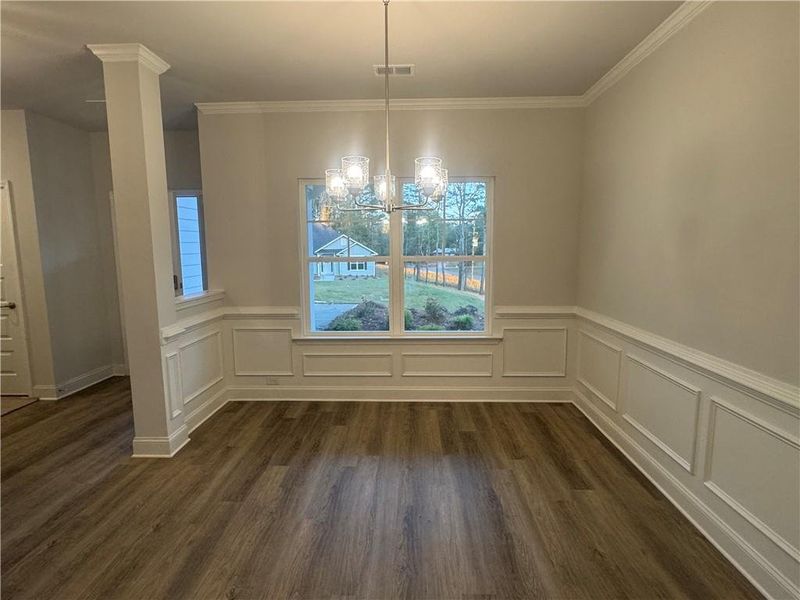 Spacious, unfurnished interior of a new home in The Fields of Walnut Creek, Pendergrass (Image 10).