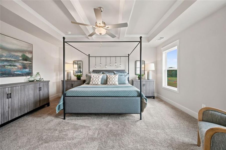 Furnished interior view inside a new home in Greenefield, Cartersville (Image 7). Furnished interior view inside a new home in Greenefield, Cartersville (Image 7).