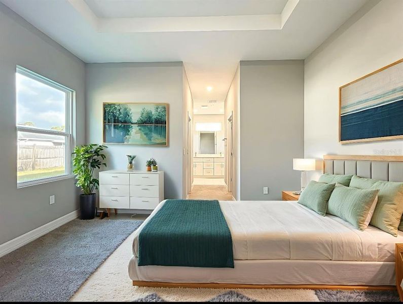 Furnished interior view inside a new home in , Ocala (Image 13).