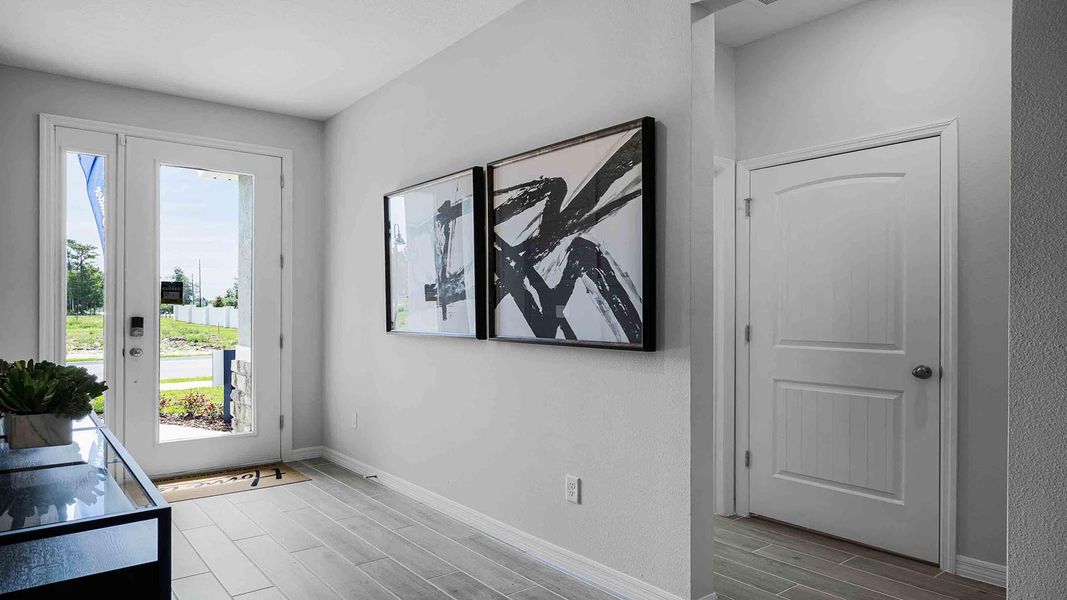 Furnished interior view inside a new home in Archers Mill, Ormond Beach (Image 4). Furnished interior view inside a new home in Archers Mill, Ormond Beach (Image 4).