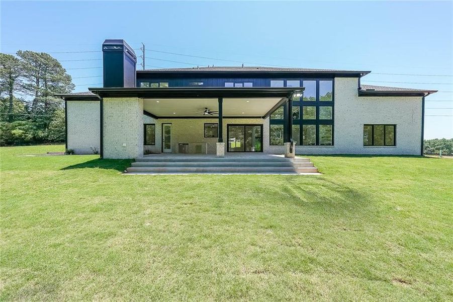 Exterior details and patio area of a home in , Dacula (Image 25).