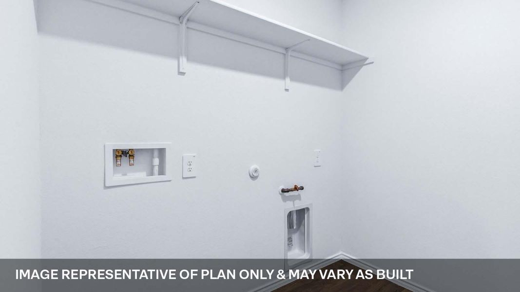 Spacious, unfurnished interior of a new home in Valverde, Bastrop (Image 16).