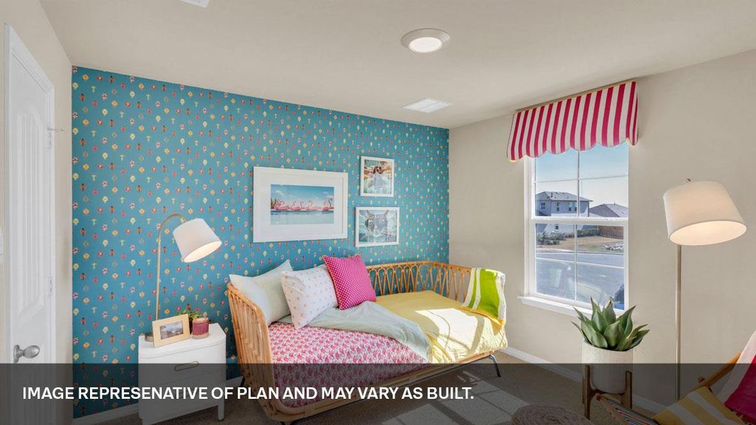 Furnished interior view inside a new home in Southgrove, Kyle (Image 6).