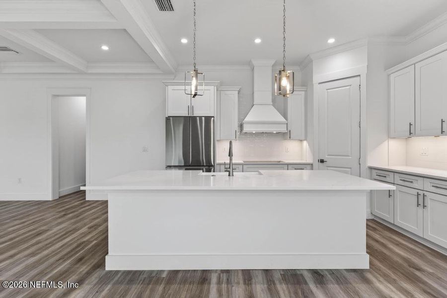 Furnished interior view inside a new home in , St. Johns (Image 19).