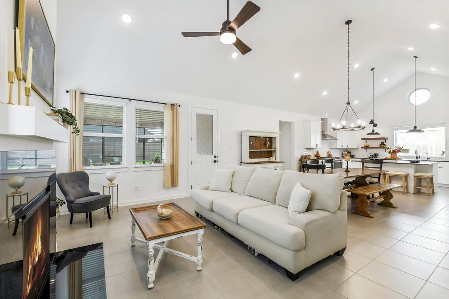 Furnished interior view inside a new home in Marvida, Cypress (Image 14). Furnished interior view inside a new home in Marvida, Cypress (Image 14).