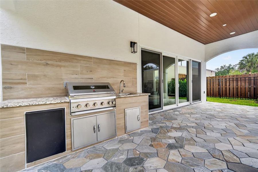 Exterior details and patio area of a home in , Winter Park (Image 3). Exterior details and patio area of a home in , Winter Park (Image 3).
