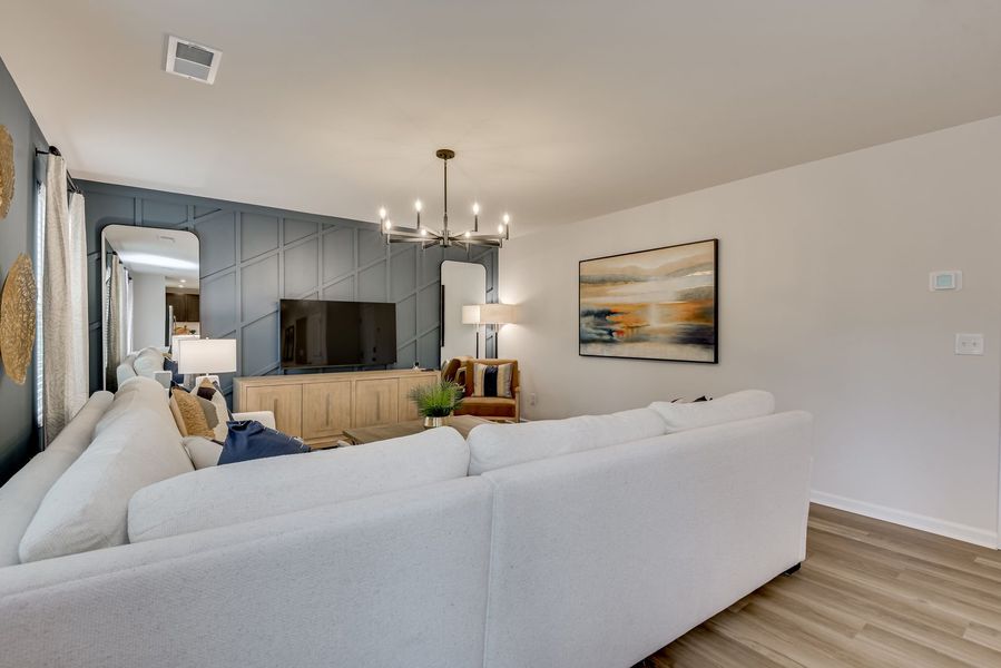 Family Room - similar home Family Room - similar home
