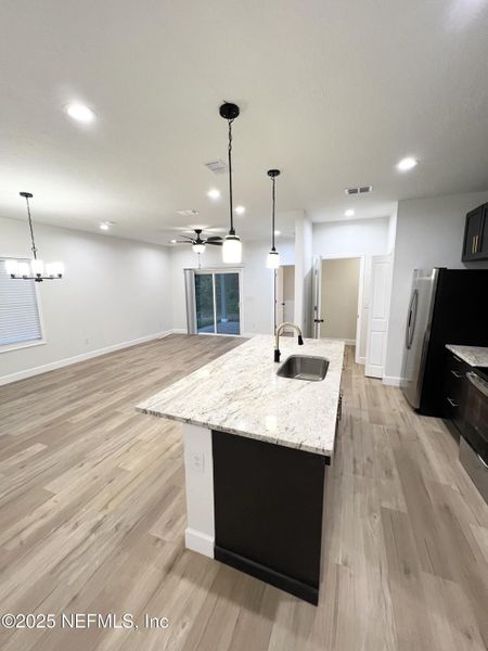 Furnished interior view inside a new home in , Jacksonville (Image 4).