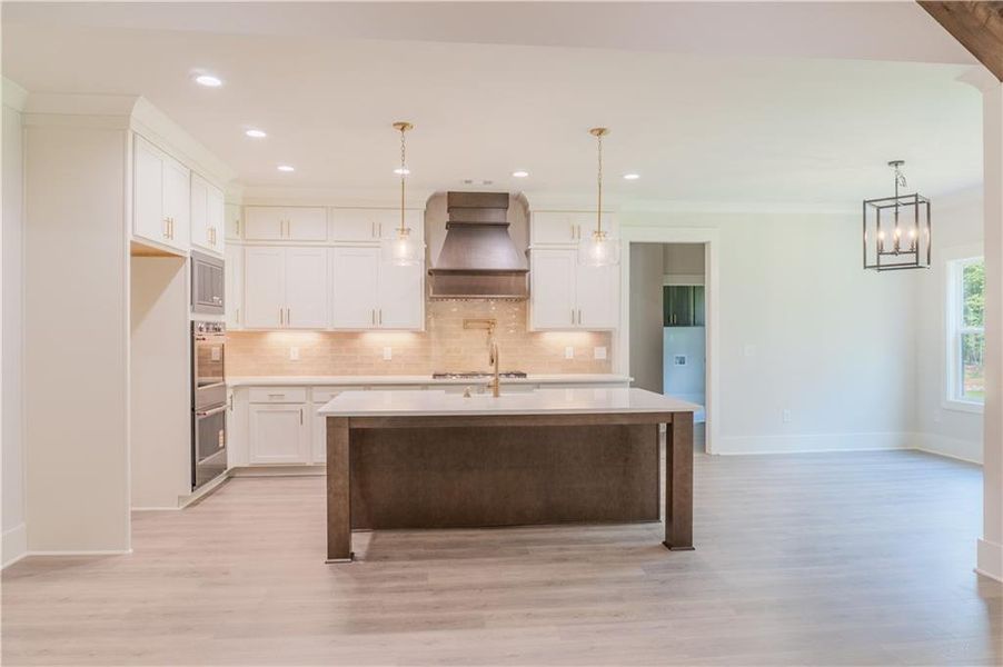 Furnished interior view inside a new home in St. Regis, Oxford (Image 11).