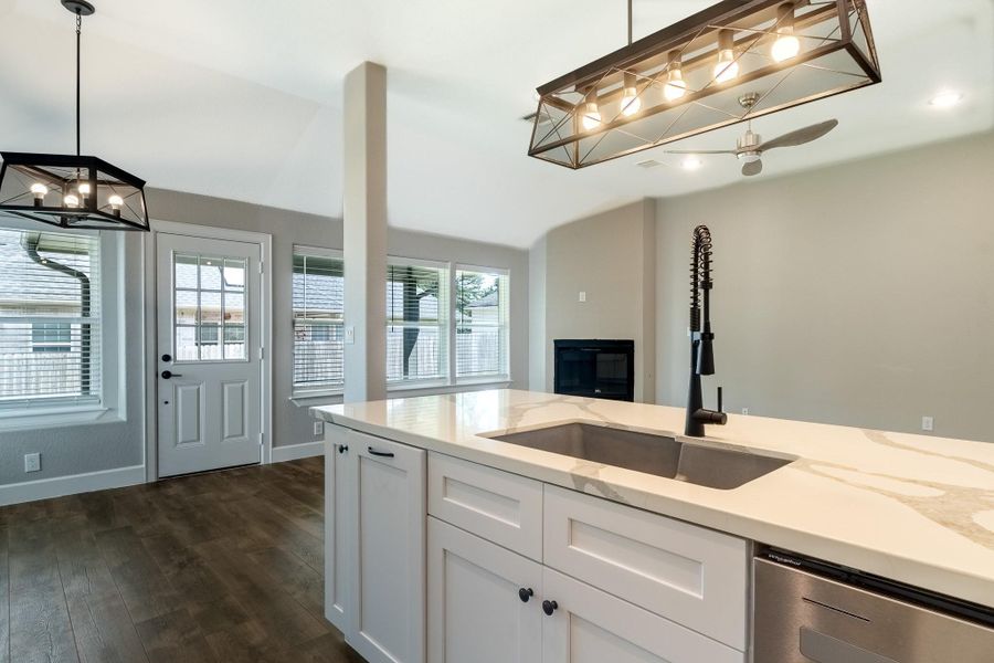 Furnished interior view inside a new home in , Huntsville (Image 6).