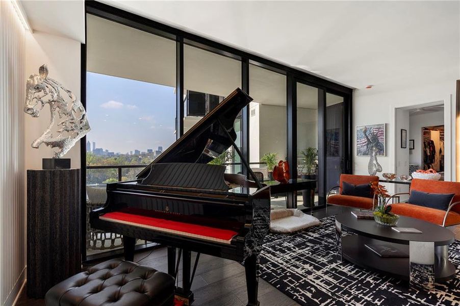Furnished interior view inside a new home in The Dillon Buckhead, Atlanta (Image 25). Furnished interior view inside a new home in The Dillon Buckhead, Atlanta (Image 25).