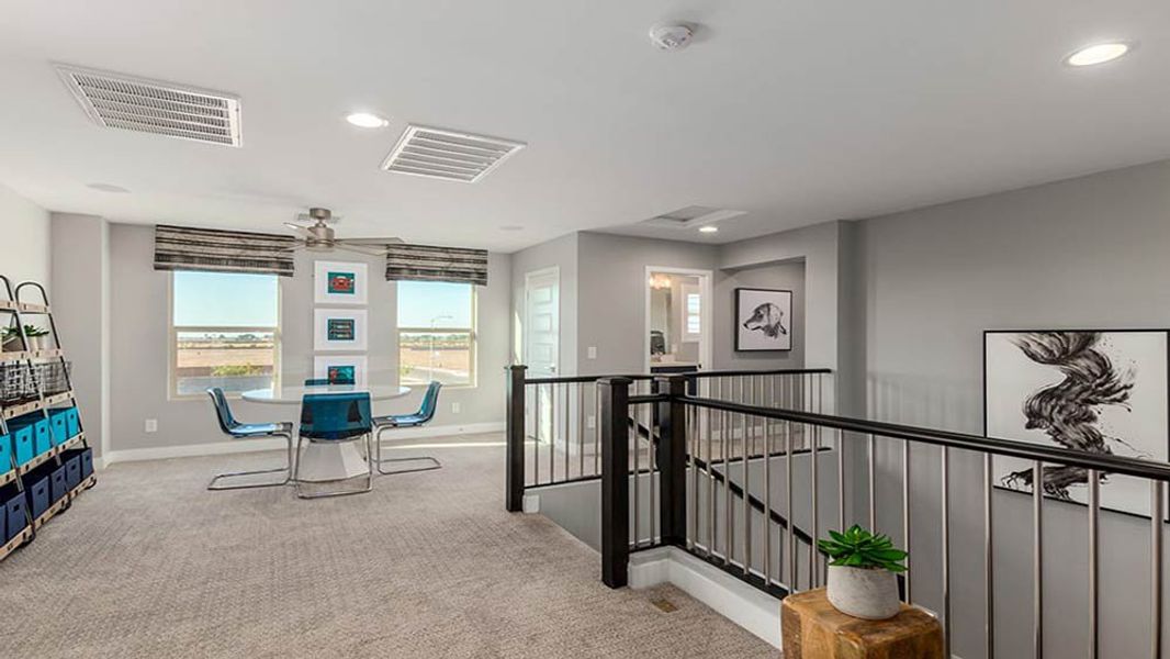 Representative furnished interior of a home built from the Revere by Taylor Morrison in Combs Ranch Landmark Collection, San Tan Valley (Image 13).