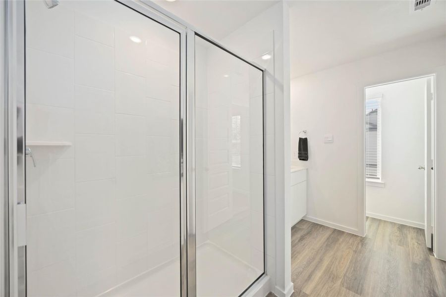 Furnished interior view inside a new home in Mansfield Estates, Houston (Image 12). Furnished interior view inside a new home in Mansfield Estates, Houston (Image 12).