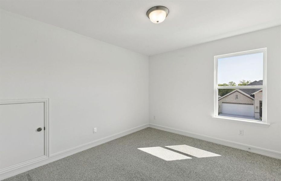 Bright and airy secondary bedroom