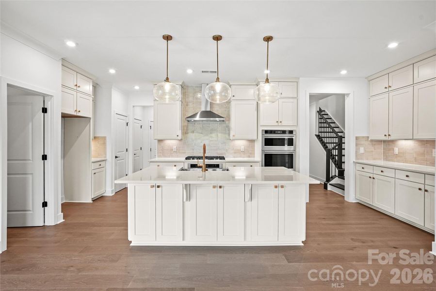 Furnished interior view inside a new home in Parkside Crossing, Charlotte (Image 4).