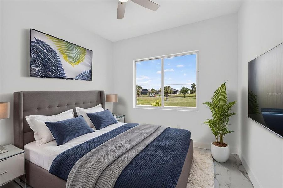 Furnished interior view inside a new home in , Port Charlotte (Image 15). Furnished interior view inside a new home in , Port Charlotte (Image 15).