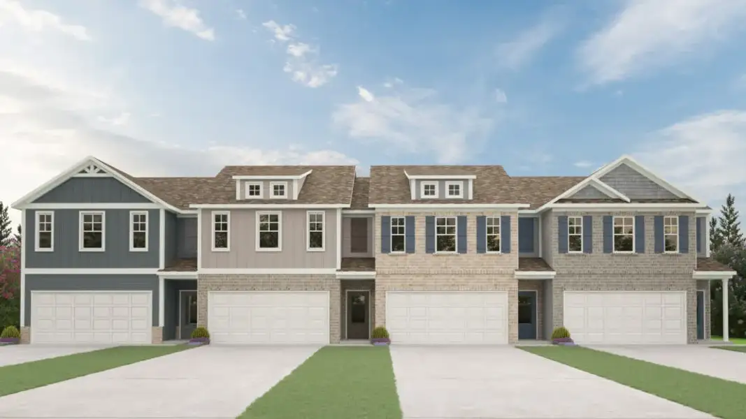 Representative exterior photo of a completed home built from the The Coventry by Direct Residential Communities in Cash's Crossing, Ellenwood, GA (Image 1). Representative exterior photo of a completed home built from the The Coventry by Direct Residential Communities in Cash's Crossing, Ellenwood, GA (Image 1).