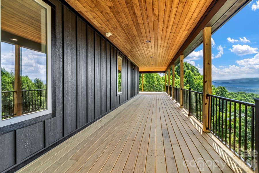 Exterior details and patio area of a home in , Hendersonville (Image 28).