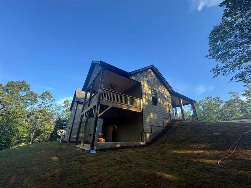 Exterior details and patio area of a home in , Buchanan (Image 4).